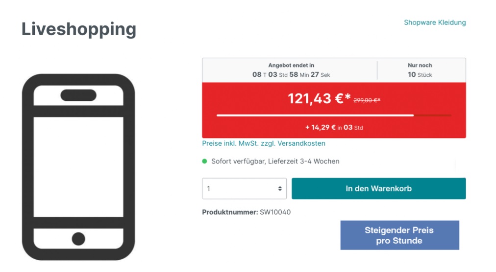 Shopware6-Liveshopping - Marketing zum Valentinstag 2025 für Ihren Shopware-Online-Shop