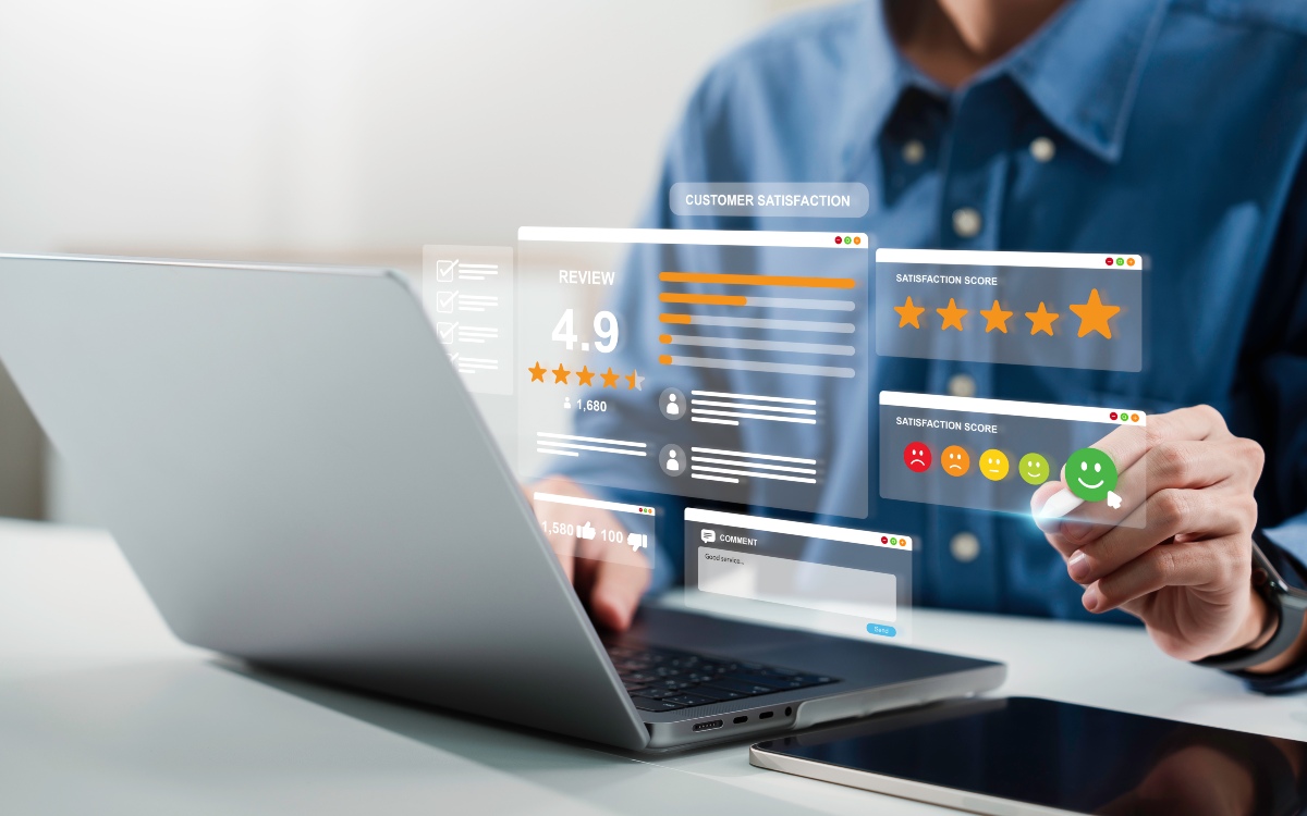 Im Idealfall trägt der neue Kunde auch noch durch positive Bewertungen und Weiterempfehlungen zu mehr Reputation bei Online-Kundenbewertung - Neukundenakquise & Retention Strategien